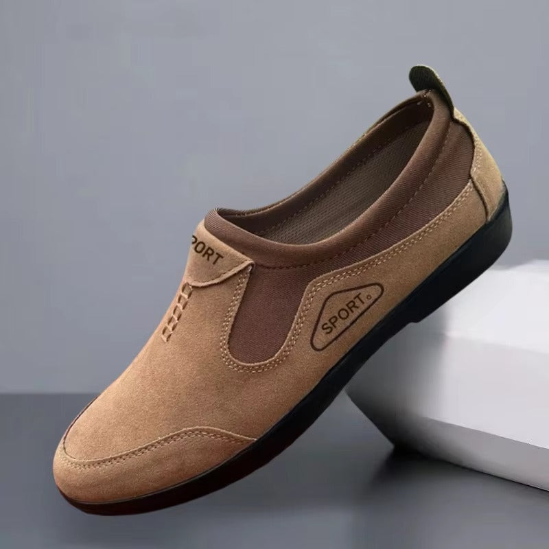 Men's sports soft-soled shoes, casual shoes, anti-slip lazy shoes, bean shoes, loafers