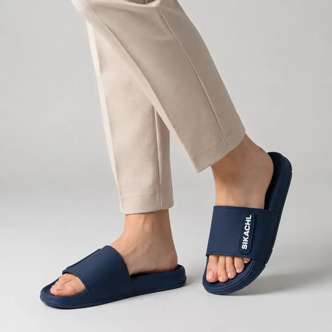 Premium White Slides – Clean Style, Ultimate Comfort Shoes