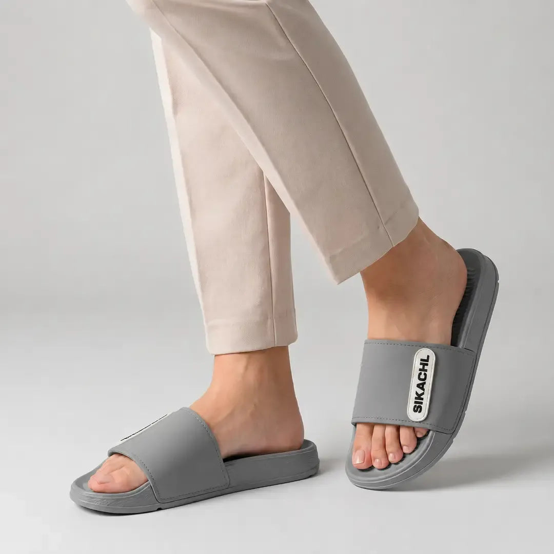 Premium White Slides – Clean Style, Ultimate Comfort Shoes