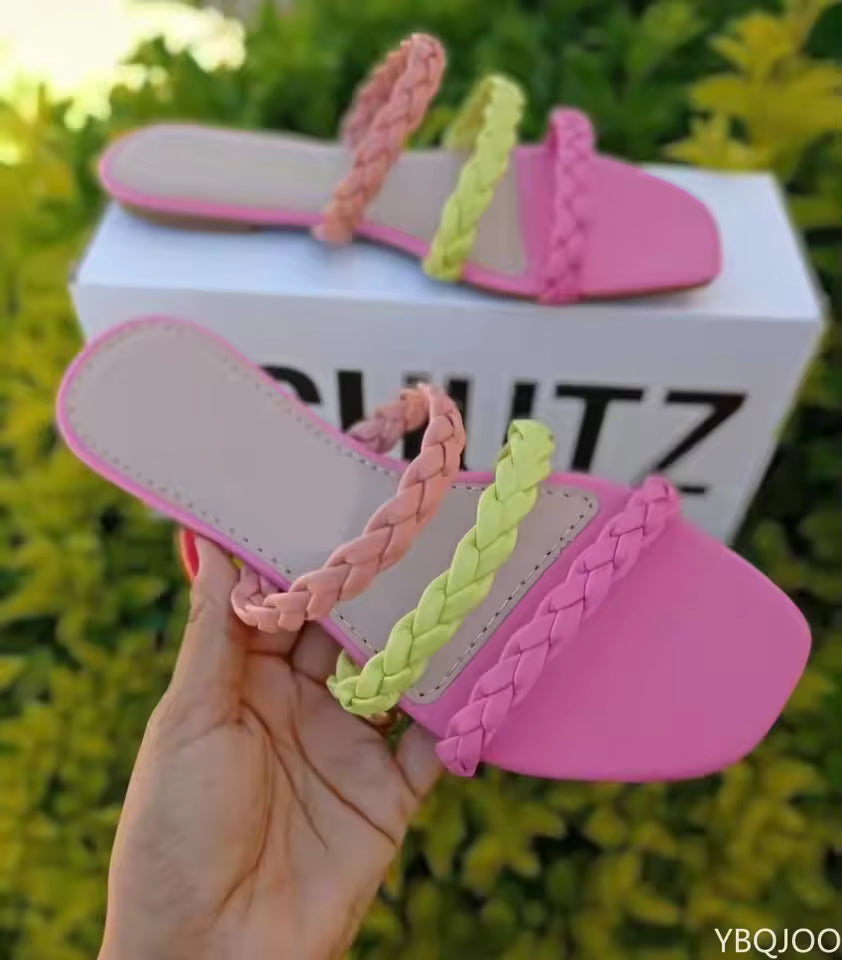 Casual Sweet Summer Beach Comfort Slippers shoes for women