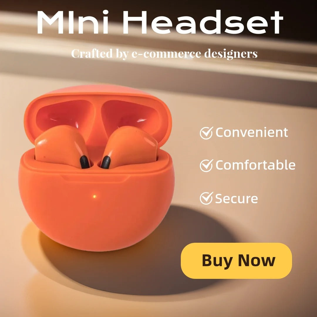 Fashion Wireless Headset Stylish Bluetooth