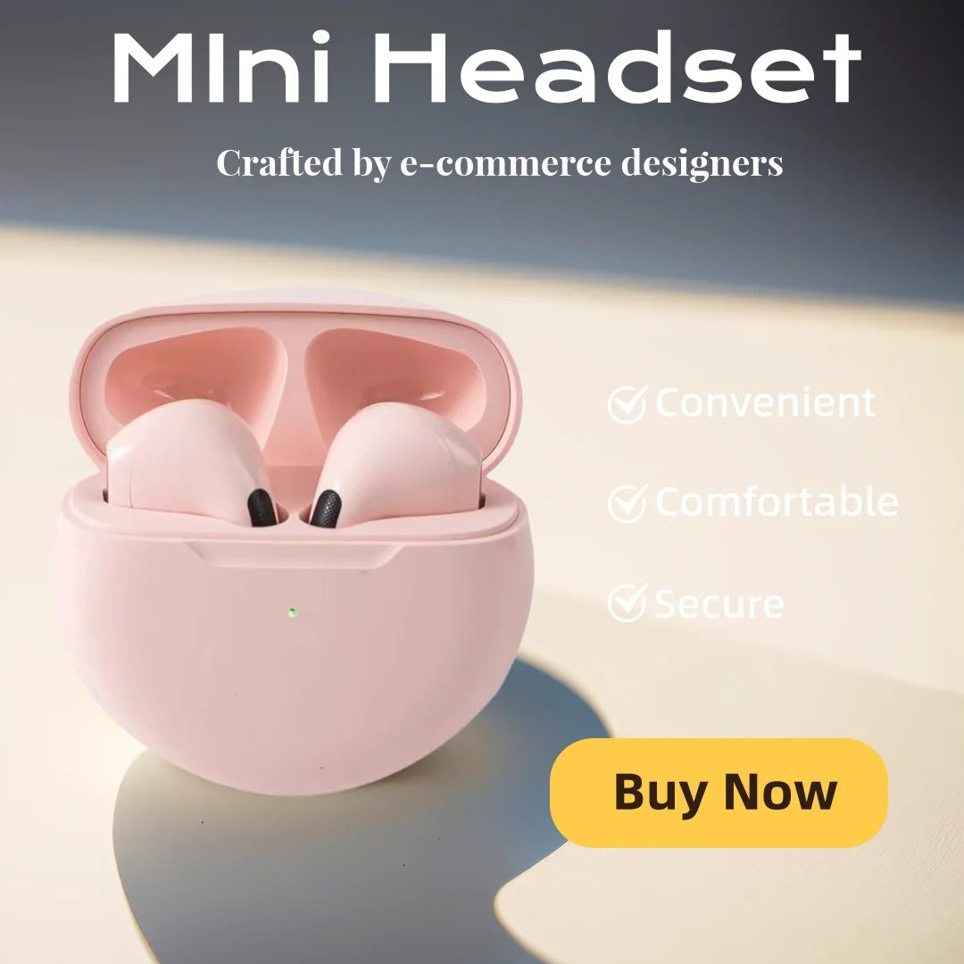 Fashion Wireless Headset Stylish Bluetooth