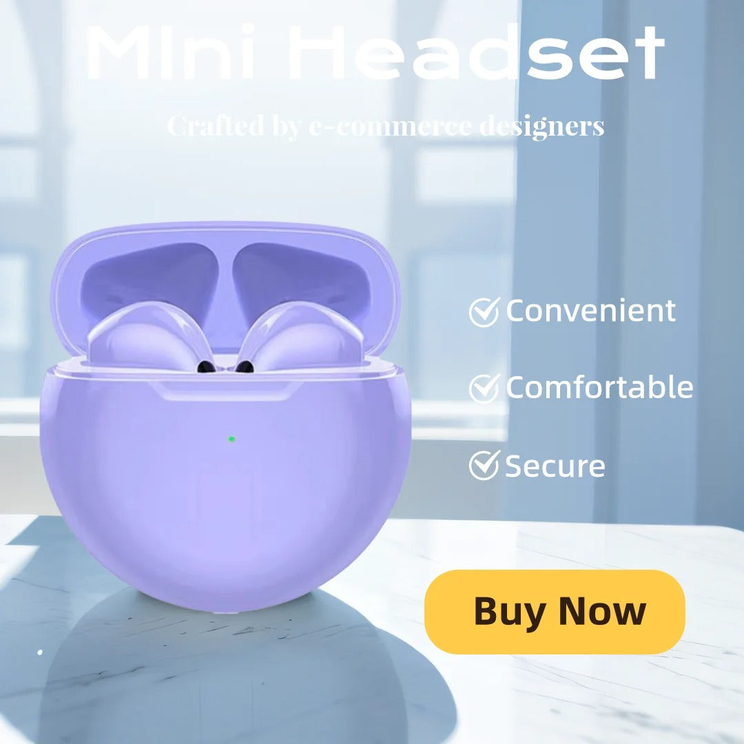 Fashion Wireless Headset Stylish Bluetooth