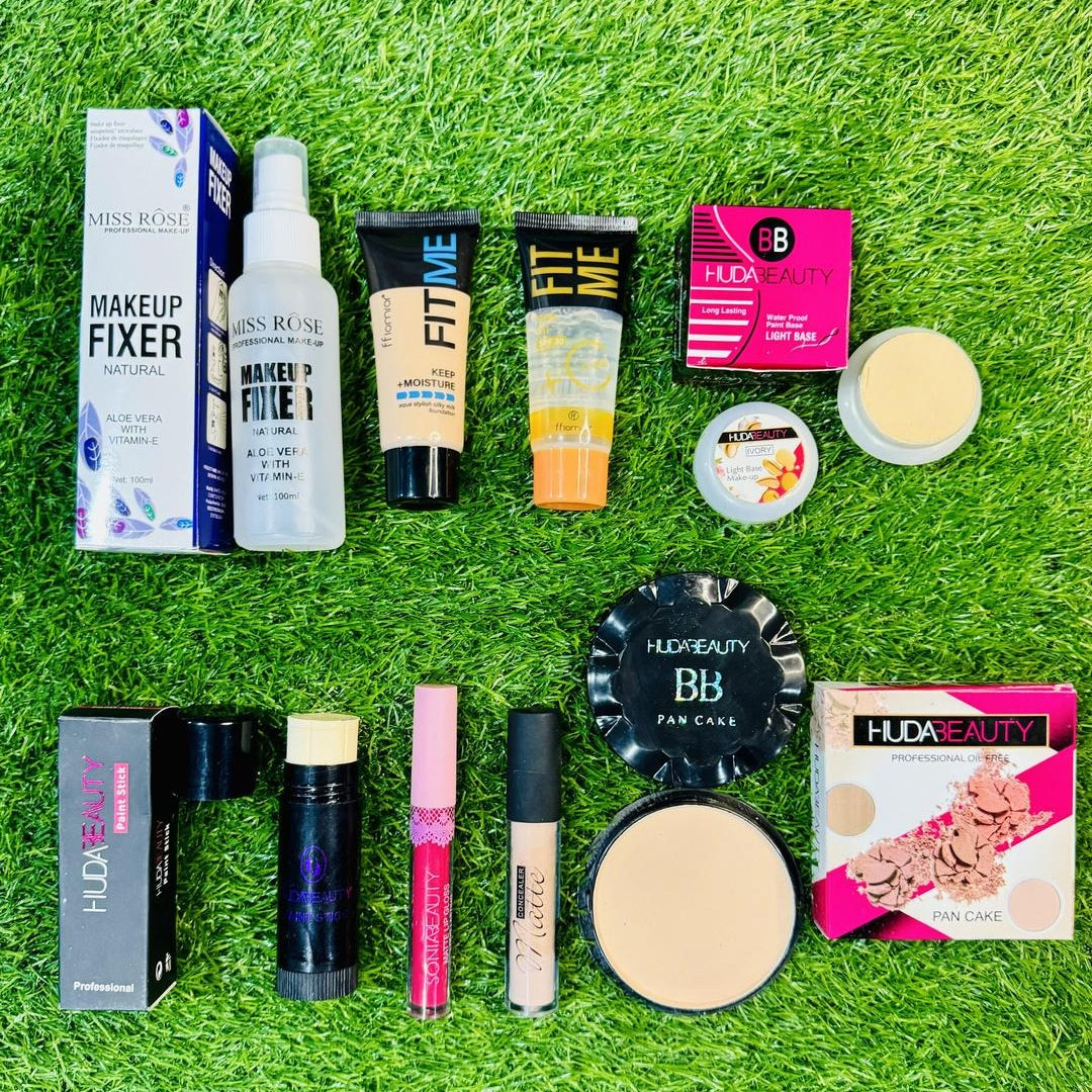 8-in-1 Makeup Set for Pakistani Skin & Weather
