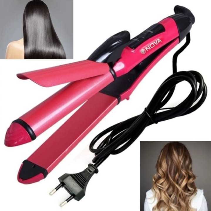2in1 Nova Hair straightener & Curler