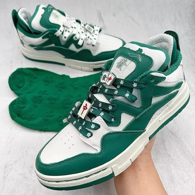 1Pair China Mahjong Shoelace Flat AF1/AJ Sneakers