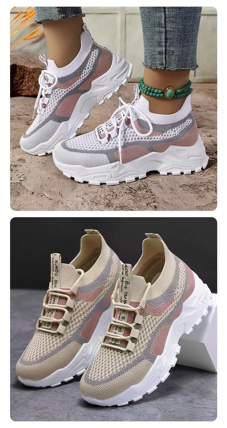 Spring New Ultra-light Running Shoes Sports Women's Shoes