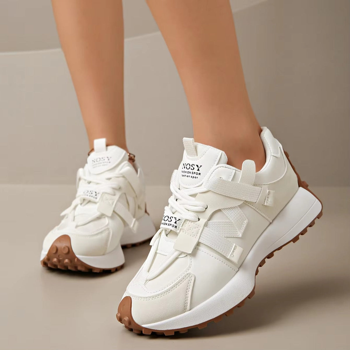 Women Sneakers Mesh Breathable Platform Sneakers
