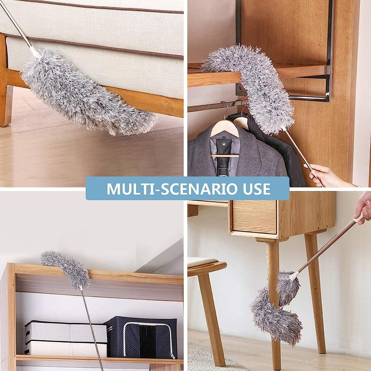 Microfiber Feather Extendable & Bendable Dusters