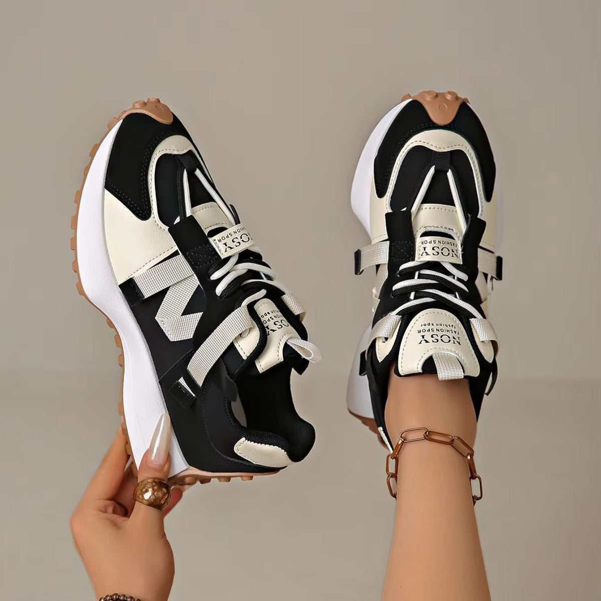 Women Sneakers Mesh Breathable Platform Sneakers