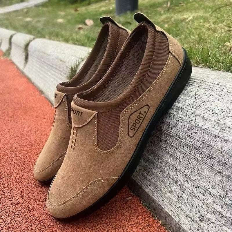 Men's sports soft-soled shoes, casual shoes, anti-slip lazy shoes, bean shoes, loafers