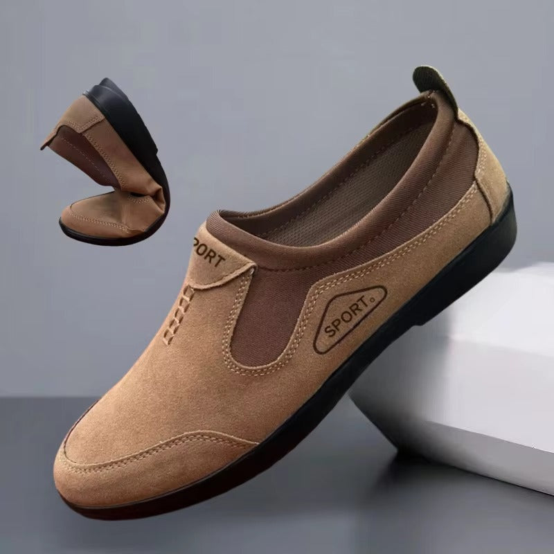 Men's sports soft-soled shoes, casual shoes, anti-slip lazy shoes, bean shoes, loafers