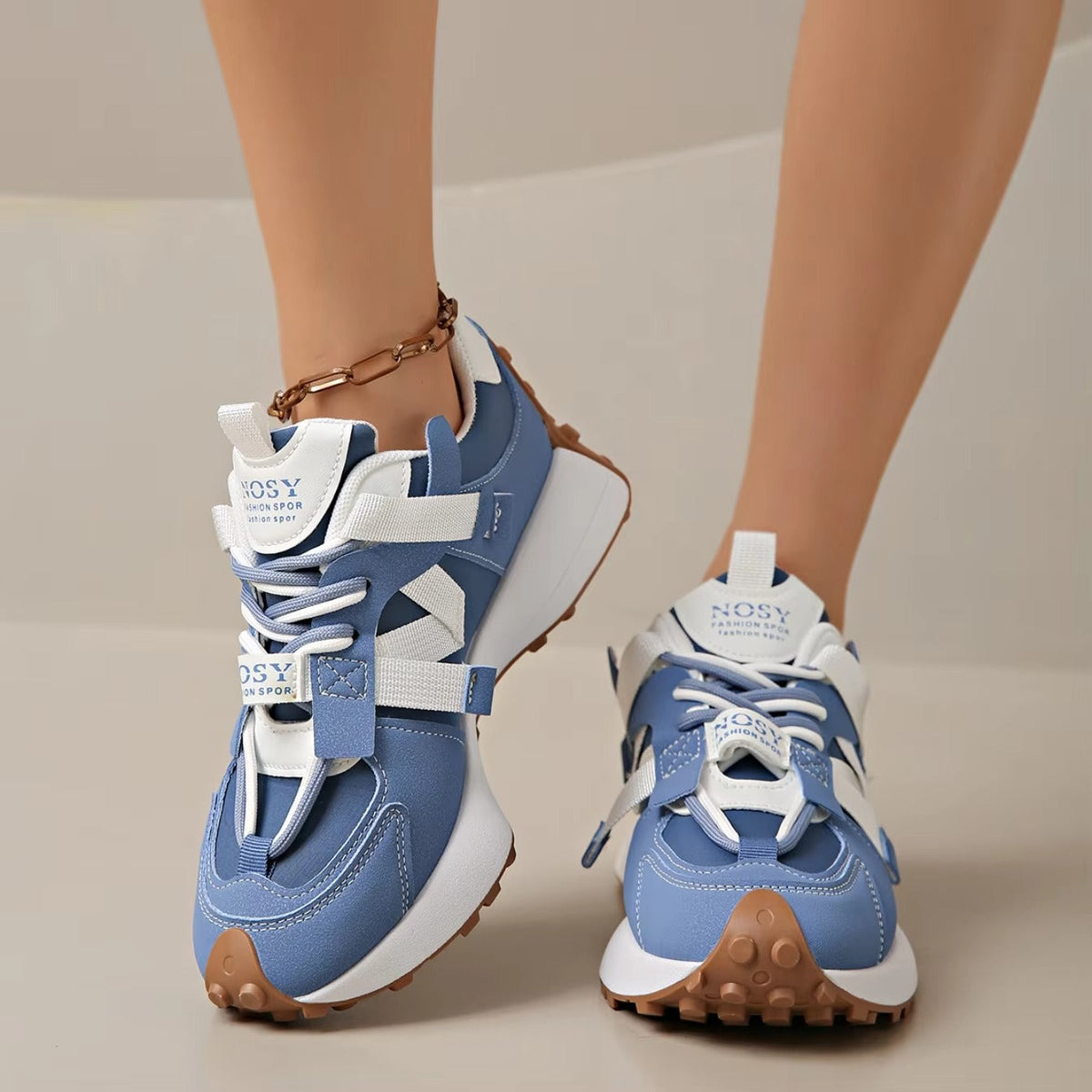 Women Sneakers Mesh Breathable Platform Sneakers