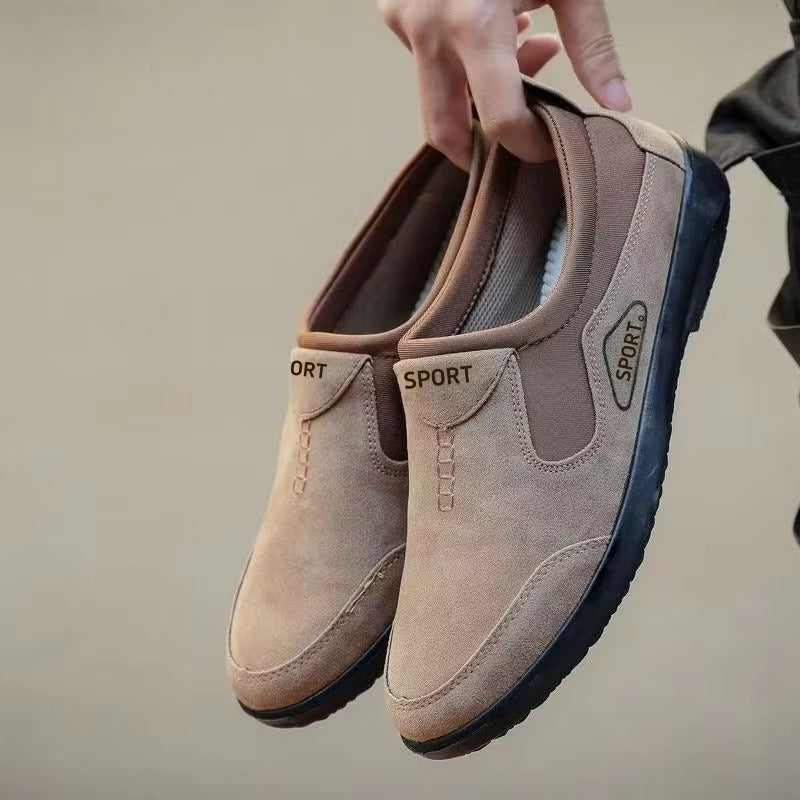 Men's sports soft-soled shoes, casual shoes, anti-slip lazy shoes, bean shoes, loafers