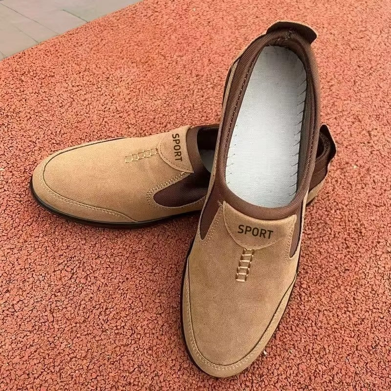 Men's sports soft-soled shoes, casual shoes, anti-slip lazy shoes, bean shoes, loafers