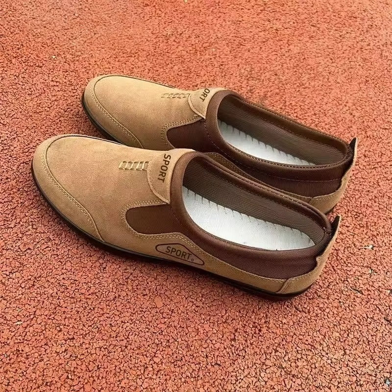 Men's sports soft-soled shoes, casual shoes, anti-slip lazy shoes, bean shoes, loafers