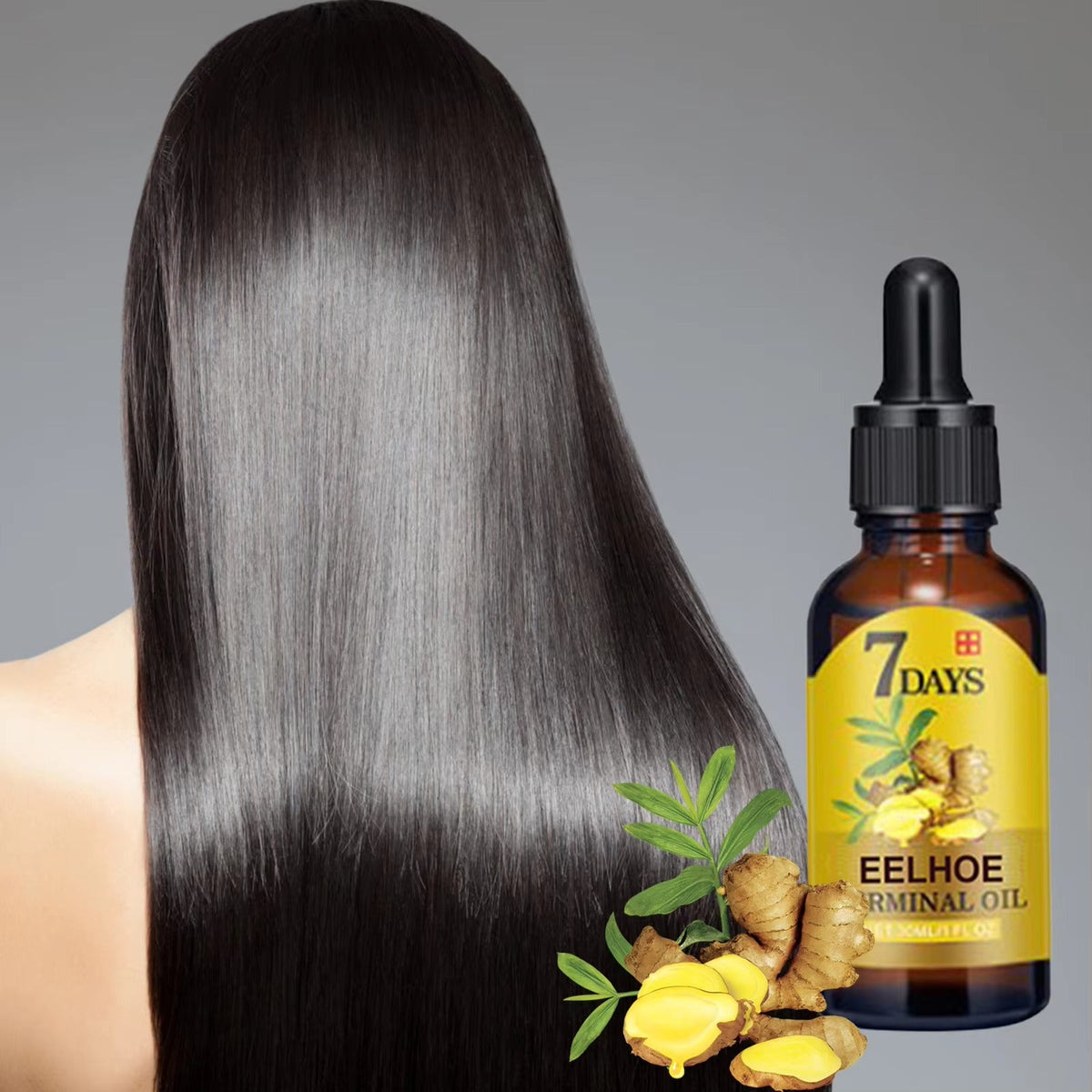 Hair Ginger Essential Germinal Oil Moisturizing