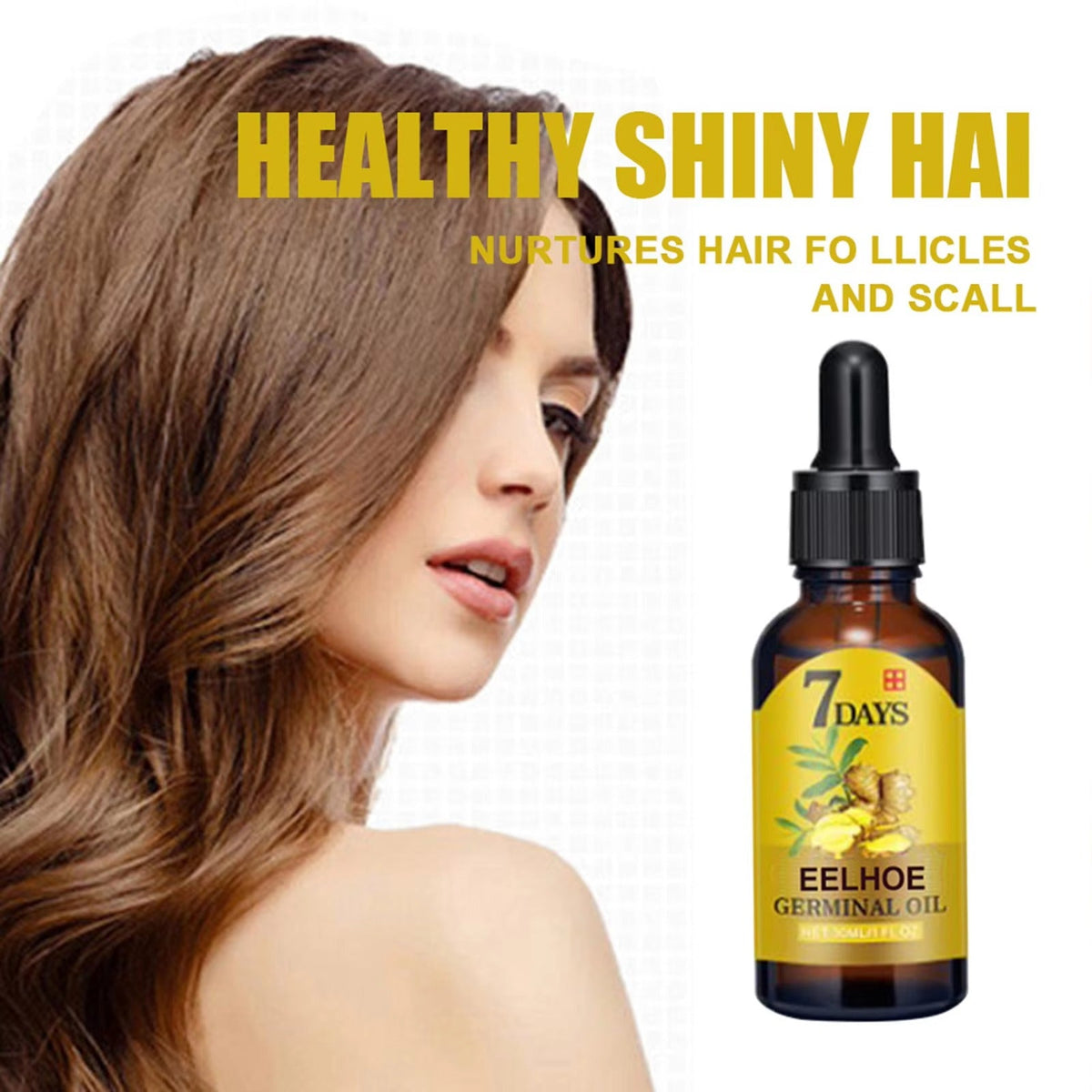 Hair Ginger Essential Germinal Oil Moisturizing